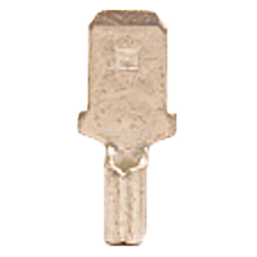 10177BZ 22-18 AWG UNINSULATED BRAZED SEAM MALE QUICK CONNECT .250 TAB WIDTH