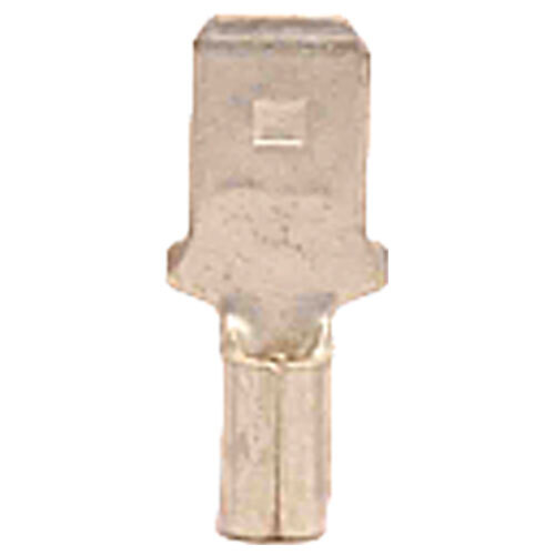 10181 16-14 AWG UNINSULATED BUTTED SEAM MALE QUICK CONNECT .250 TAB WIDTH