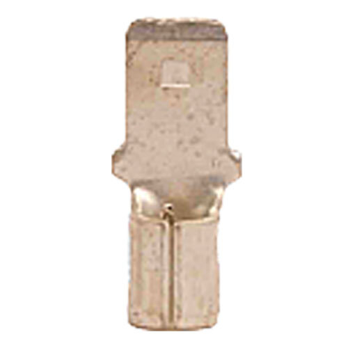 10186 12-10 AWG UNINSULATED BUTTED SEAM MALE QUICK CONNECT .250 TAB WIDTH