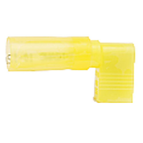 40190 12-10 AWG HEAT SHRINK CRIMP AND SEAL FLAG TERMINAL .250 TAB WIDTH