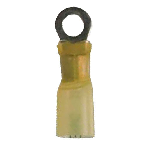 40230 12-10 AWG HEAT SHRINK CRIMP AND SEAL RING CONNECTOR WITH #10 STUD