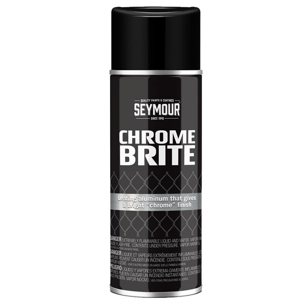 16-41 CHROME BRITE AUTOMOTIVE SPECIALTY CHROME-LIKE ALUMINUM FINISH SPRAY PAINT 16OZ CAN 11 OZ FILL