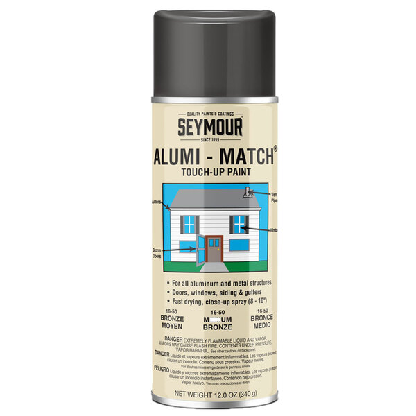 16-50 BRONZETONE ALUMI-MATCH PROFESSIONAL STRUCTURAL ALUMINUM TOUCH-UP SPRAY PAINT 16OZ CAN 12OZ FILL