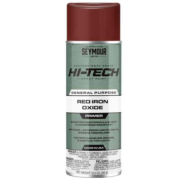 16-807 RED IRON OXIDE HI-TECH PRIMER 12OZ