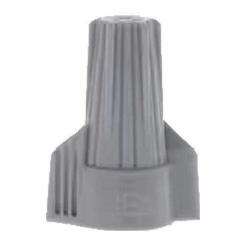 20509 2-8 AWG GRAY WINGED WIRE NUT FINGER GRIP CONNECTOR