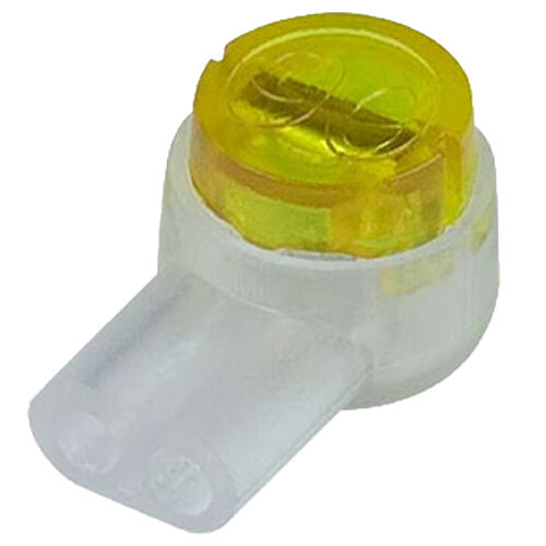 20528-PK25 22-18 AWG 2 WIRE YELLOW IDC CONNECTOR 1.52MM MAX OD PACK/25