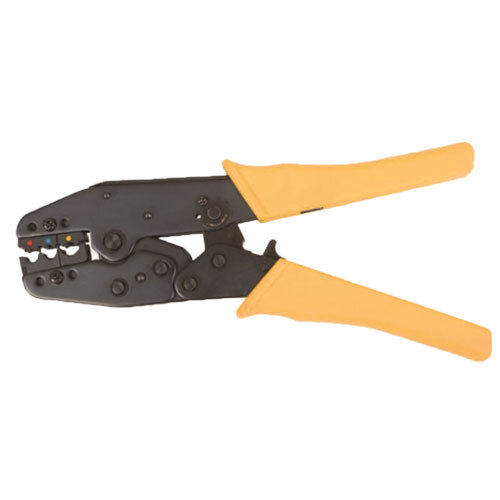 20595 9 RATCHET CONTROLLED CRIMPER FOR INSULATED FEMALE QUICK DISCONNECT CONNECTORS 22-10 AWG