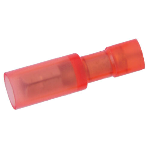 20785 22-18 AWG NYLON PARTIAL INSULATED FEMALE BULLET CONNECTOR .180 WIDTH