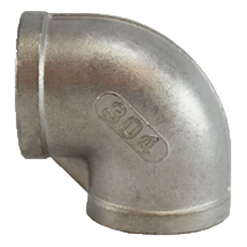 62102 3/8 304 STAINLESS STEEL PIPE 90 DEGREE ELBOW