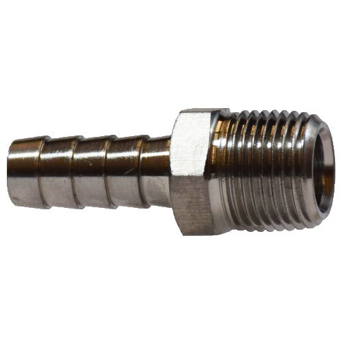 32013SS 3/8 X 3/8 316 STAINLESS STEEL HOSE BARB MACHINED RIGID MALE ADAPTER