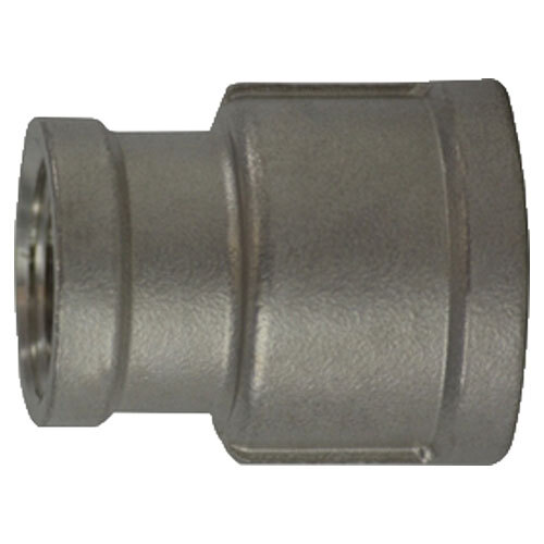 63433 1/2 X 1/8 316 STAINLESS STEEL PIPE REDUCING COUPLING