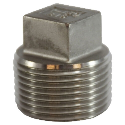 63664 3/4 316 STAINLESS STEEL SOLID HEX HEAD PLUG