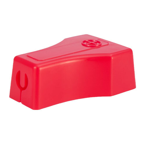 5722R RED TERMINAL PROTECTOR STRAIGHT CLAMP FITS 4 AWG