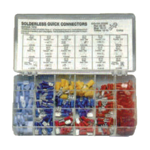 5990-180 180 PIECE SOLDERLESS QUICK CONNECTOR KIT PLASTIC DRAWER