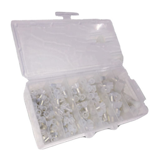 5990-190 190 PIECE CLOSED END CONNECTOR KIT PLASTIC DRAWER