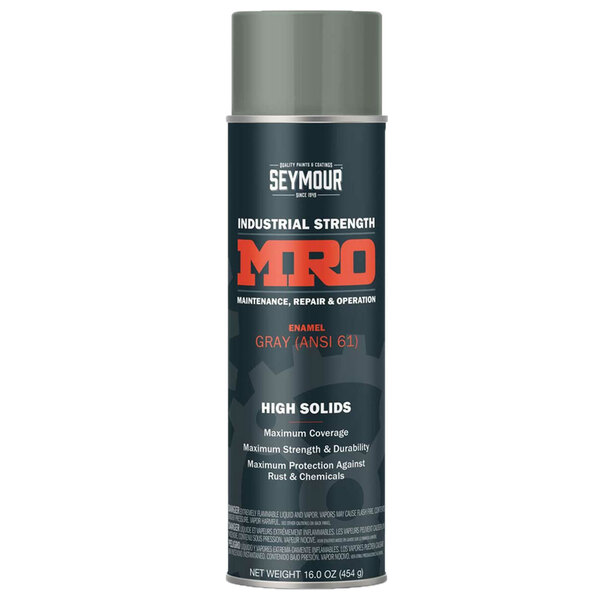 620-1416 GRAY (ANSI 61) MRO HIGH SOLIDS SPRAY PAINT 20OZ CAN 16OZ FILL