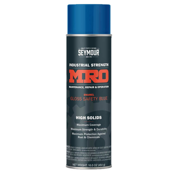 620-1427 SAFETY BLUE MRO HIGH SOLIDS SPRAY PAINT 20OZ CAN 16OZ FILL