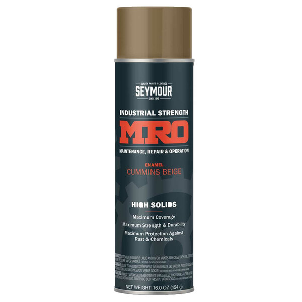 620-1447 CUMMINS BEIGE MRO HIGH SOLIDS SPRAY PAINT 20OZ CAN 16OZ FILL