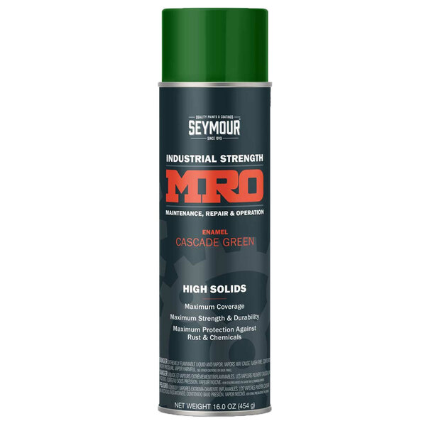 620-1448 CASCADE GREEN MRO HIGH SOLIDS SPRAY PAINT 20OZ CAN 16OZ FILL