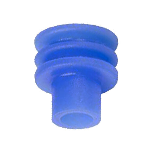 75006 12 AWG GM WEATHERPACK BLUE SILICONE CABLE SEAL