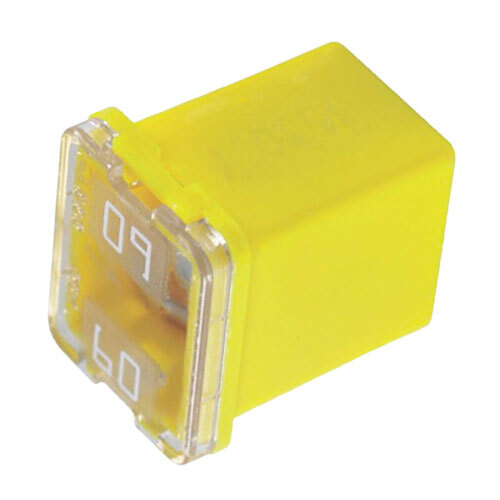 79629 60 AMP YELLOW JCASE LOW PROFILE FMX FUSE