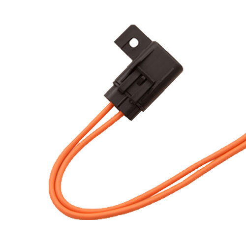 0950A ATC/ATO FUSE HOLDER ORANGE 12 GAUGE WIRE 3 TO 30 AMP