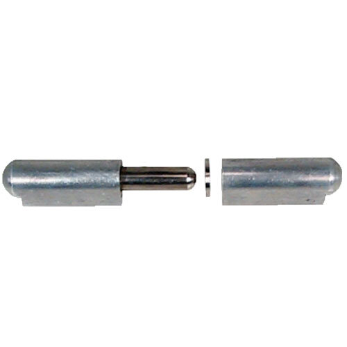 HINGE A WELD-ON 150MM W190-20, 0.79 ALUMINUM BODY, 0.50 FIXED STAINLESS PIN, STAINLESS BUSHING