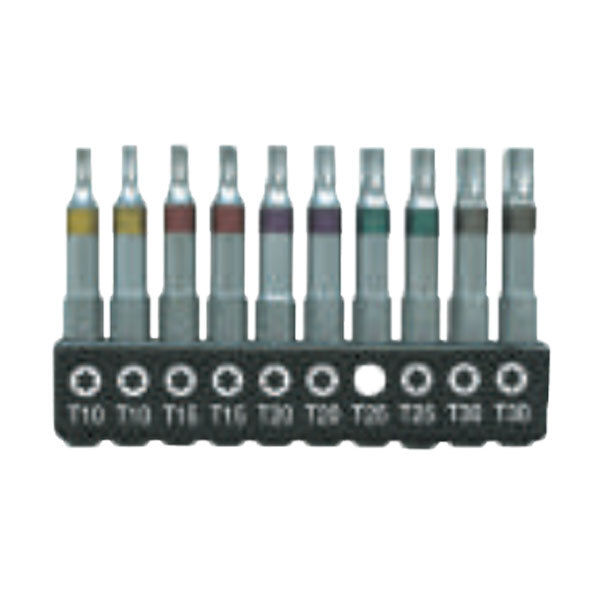 BHT TORX DRIVE POWER BITS IMPACT RATED VARIETY PACK- X2/EA T10, T15, T20, T25, AND T30