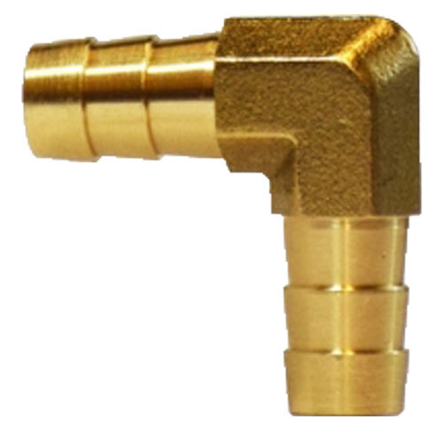 32420 1/2 X 1/2 BRASS 90 DEGREE HOSE BARB ELBOW