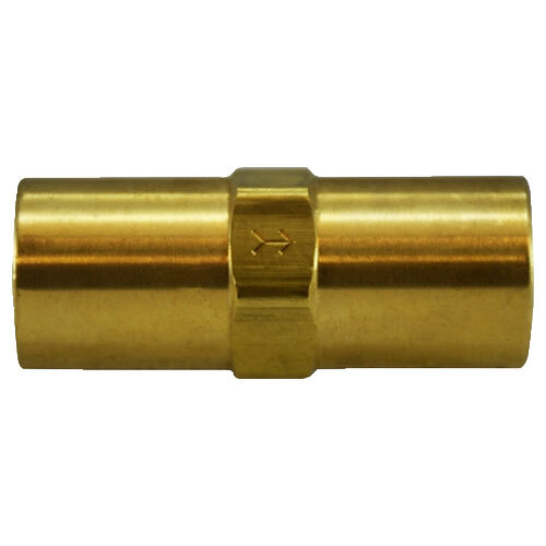 46562V 3/8 X 3/8 BRASS CHECK VALVE 500 PSI VITON SEAL FEMALE X FEMALE