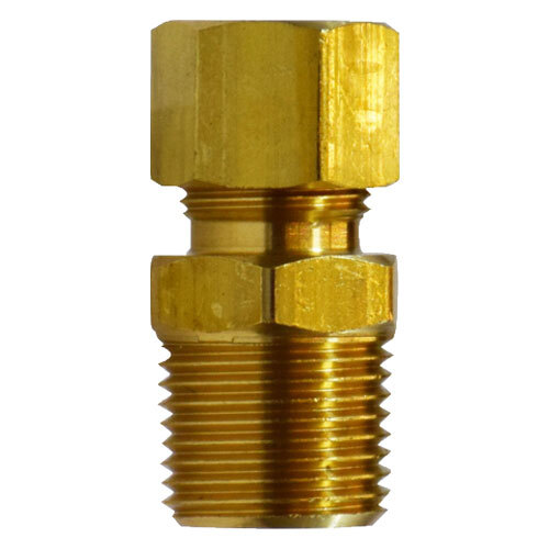 268X7 7/16 X 1/4 BRASS COMPRESSION MALE ADAPTER USA