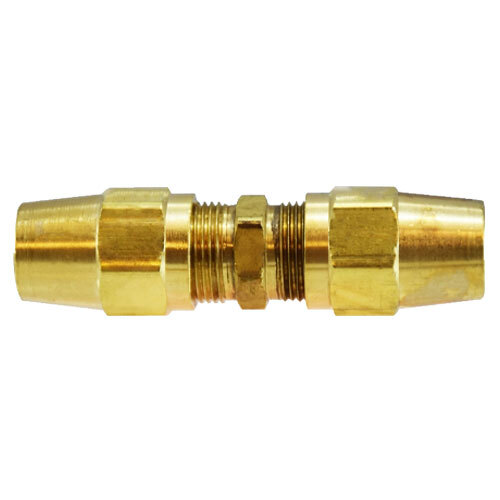 38180 3/8 BRASS DOT AIR BRAKE COPPER TUBING UNION