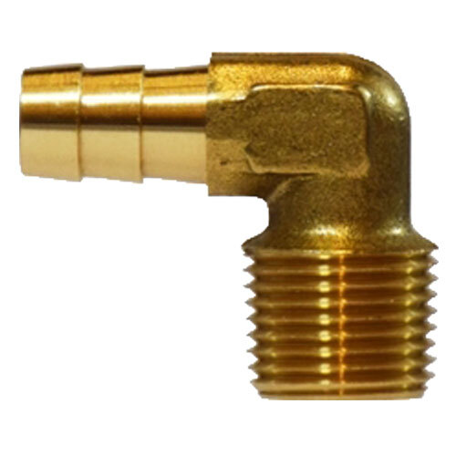 32312 5/8 X 3/4 BRASS HOSE BARB FORGED 90 DEGREE MALE ELBOW