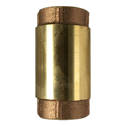 944435 2 BRASS INLINE CHECK VALVE 200 WOG