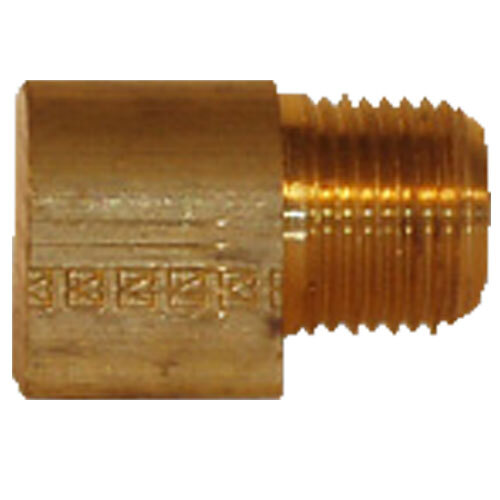 2402X4 1/4 X 1/8 BRASS INVERTED FLARE MALE ELBOW USA