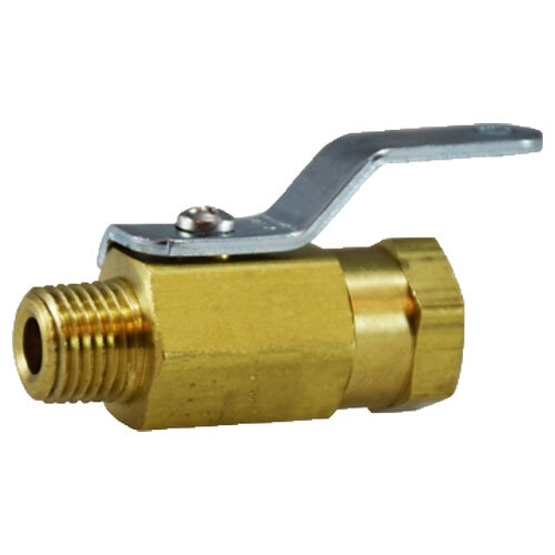 46900 1/8 X 1/8 BRASS MINIATURE BALL VALVE MALE PIPE X FEMALE PIPE UP TO 1000 PSI