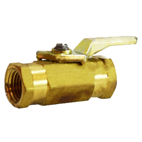 46440 1/4 BRASS MINIATURE U.L. 2-WAY VALVE FEMALE X FEMALE 250 PSI