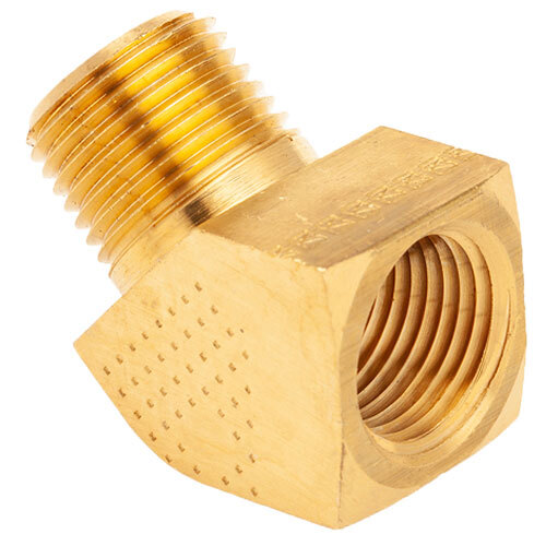 23350X6X8 3/8 X 1/2 BRASS PIPE 45 DEGREE REDUCING STREET ELBOW USA