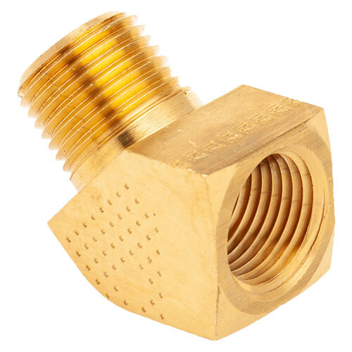 23350X8 1/2 BRASS PIPE 45 DEGREE STREET ELBOW USA