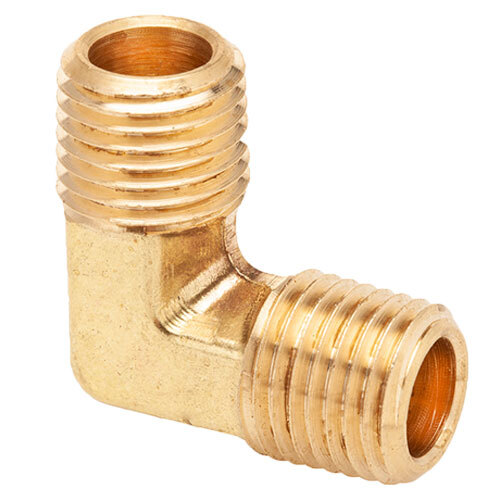 23455X6 3/8 BRASS PIPE 90 DEGREE MALE ELBOW USA