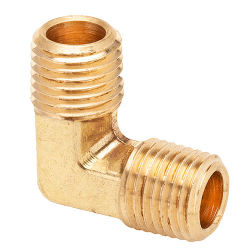 23455X8X6 1/2 X 3/8 BRASS PIPE 90 DEGREE REDUCING MALE ELBOW USA