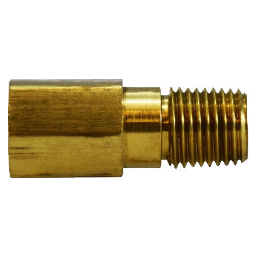 28340 1/4 X 2 1/16 BRASS PIPE DOT APPROVED LONG EXTENSION ADAPTER