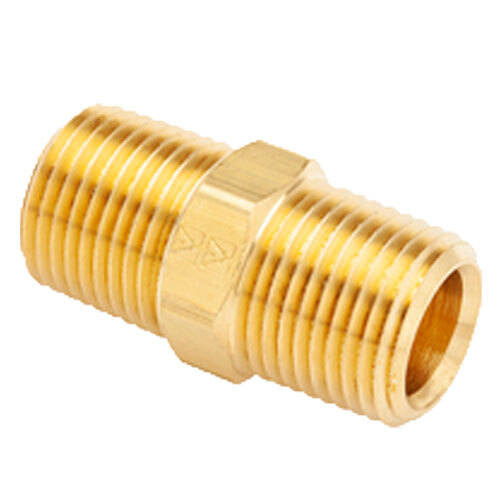 23325X16 1 BRASS PIPE HEX NIPPLE USA