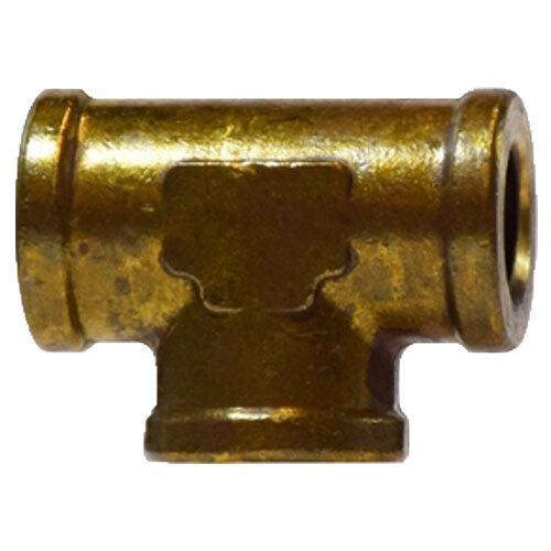 28048 3/4 X 3/4 X 1/2 BRASS PIPE REDUCING FORGED TEE