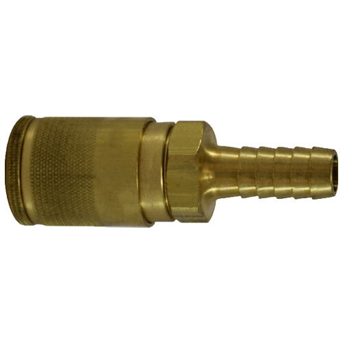 28528 1/4 X 1/4 BRASS PNEUMATIC AUTOMOTIVE/PARKER INTERCHANGE (TRU-FLATE) HOSE ID COUPLER