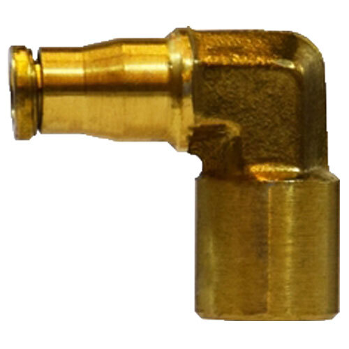 20192 1/8 X 1/8 BRASS PUSH-IN 90 DEGREE FEMALE ELBOW