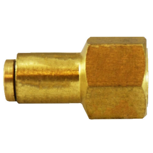 20038 1/8 X 1/4 BRASS PUSH-IN FEMALE CONNECTOR