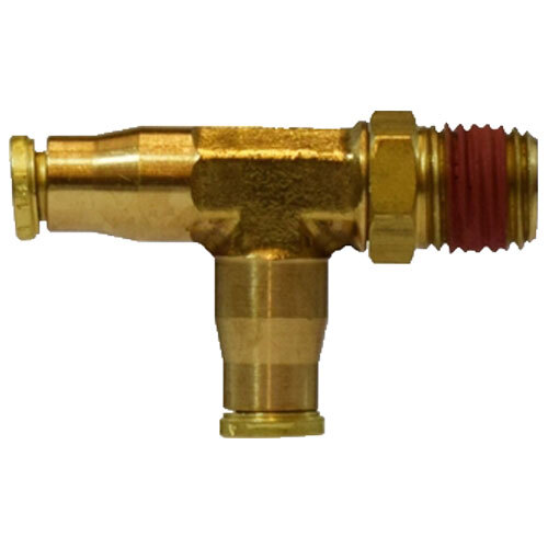 20162 1/4 X 1/8 BRASS PUSH-IN SWIVEL MALE RUN TEE