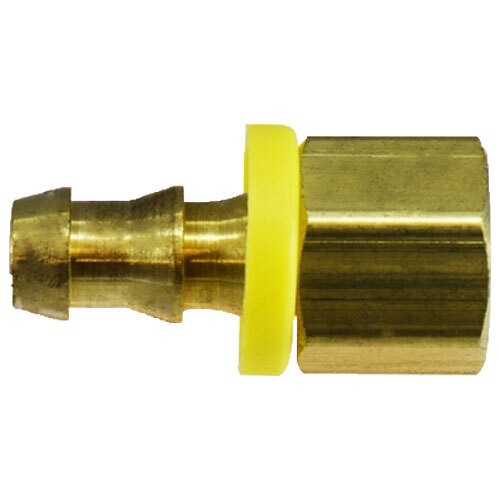 30384 1/4 X 3/8 BRASS PUSH-ON HOSE BARB FEMALE ADAPTER