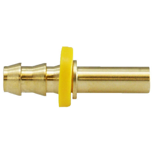 30298 5/8 X 5/8 BRASS PUSH-ON HOSE BARB RIGID TUBE ADAPTER